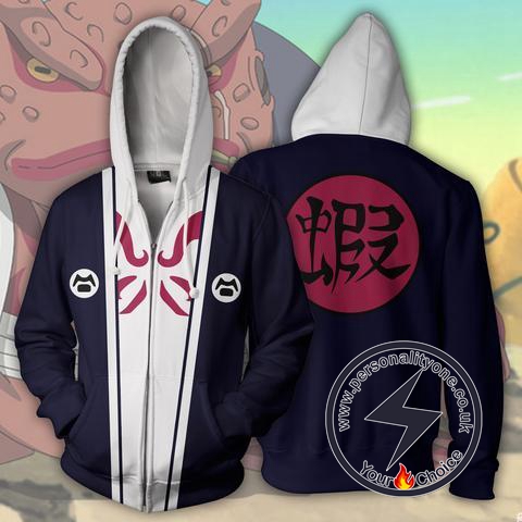 Naruto - Gamabunta Zip Up - Hoodies Jackets